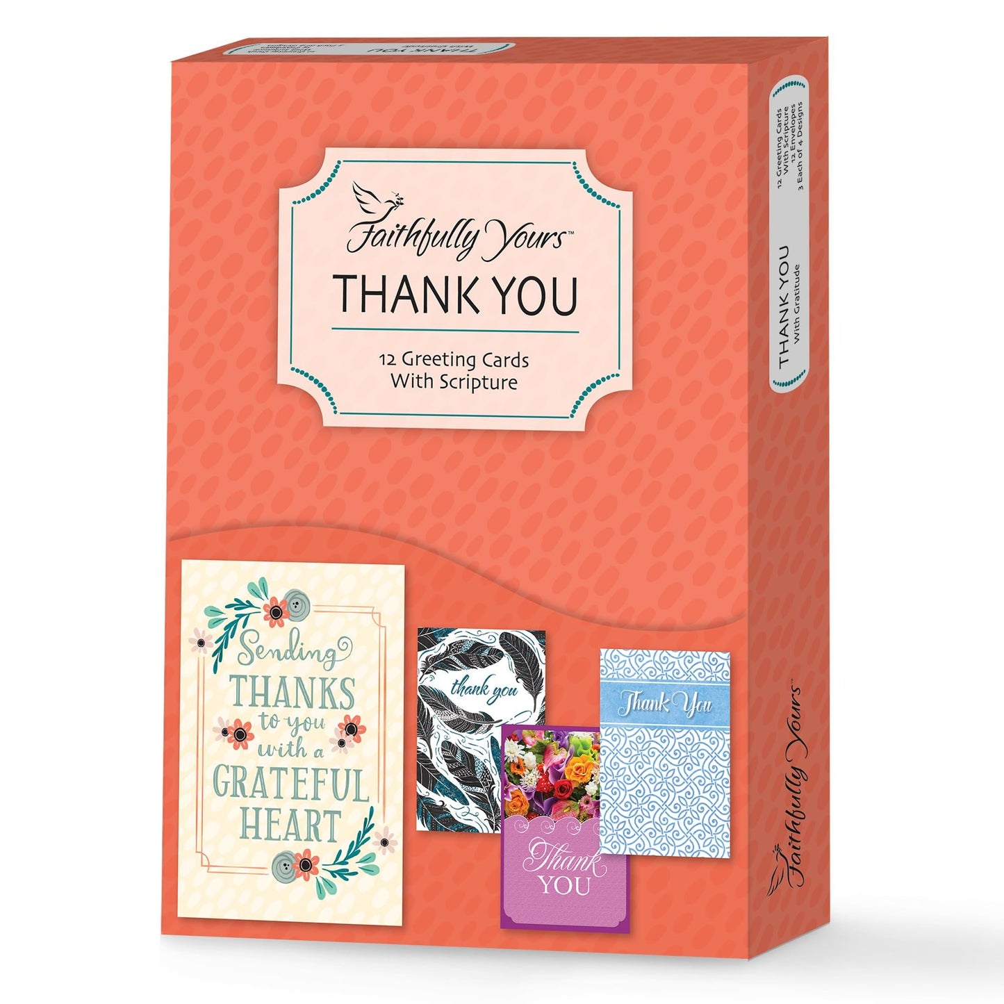 Designer Greetings Faithfully Yours Boxed Everyday Assortment Cards