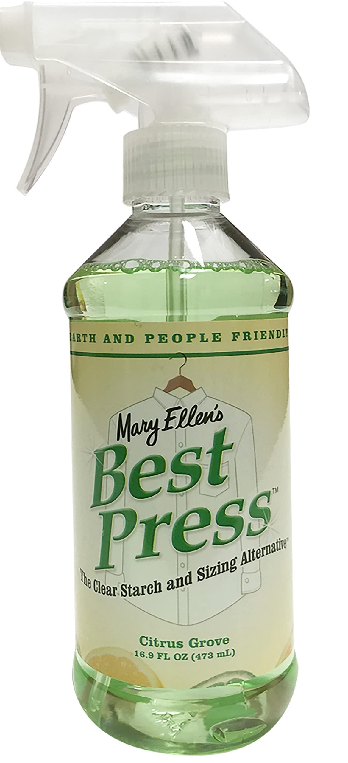 Mary Ellen's Best Press Clear Starch Alternative 16.9 Ounces-Citrus Grove