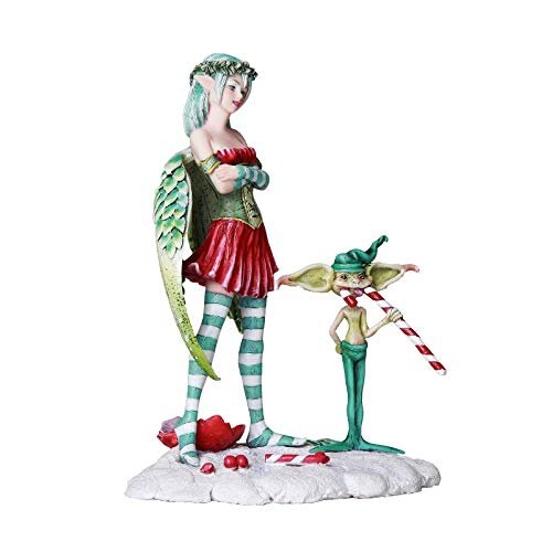 Pacific Giftware Christmas Fairy Collectible The Naughty List Decorative Statue by Artist Amy Brown 7 Inch H