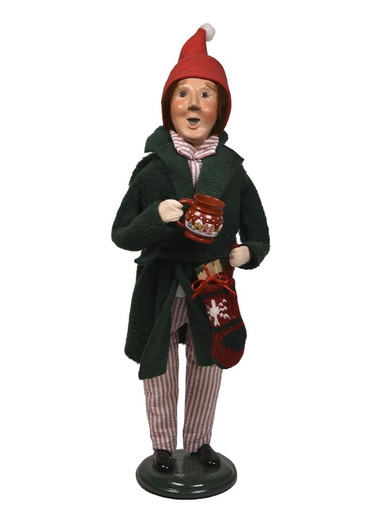 Byers' Choice Stocking Family Man 1257M from The Caroling Families Collection