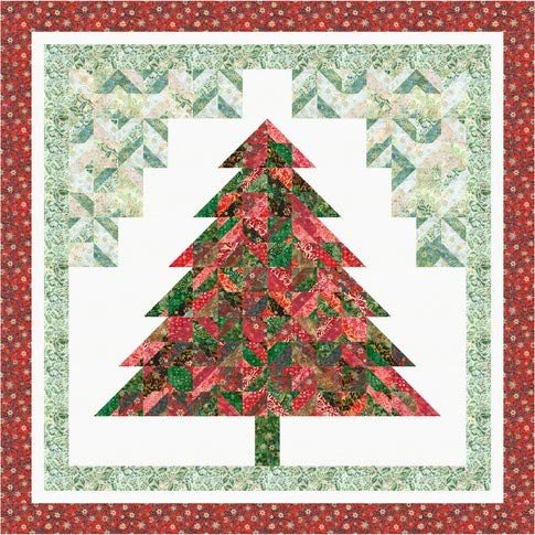 Cozy Quilt Designs 'Strip Club' Pattern - CQD01169 Strip Tube Tannenbaum (Includes Instructions for Three Project Sizes)