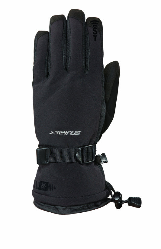 Seirus Innovation 1178 Mens Heatwave Zenith Waterproof Glove with Soundtouch Touch Screen Technology
