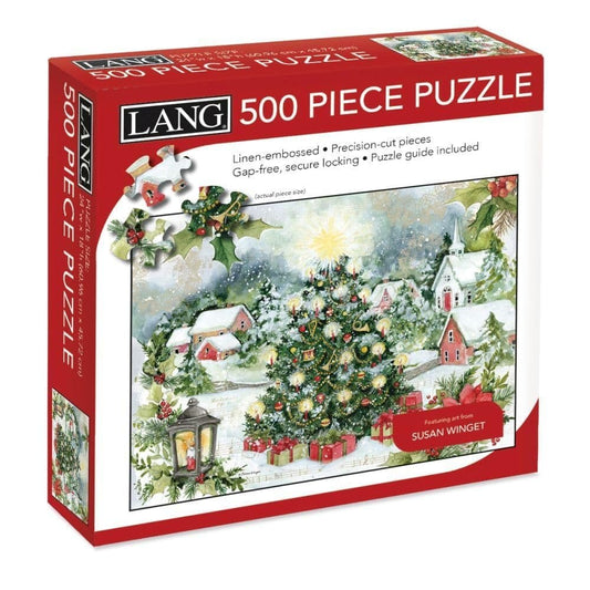 Lang Companies, Christmas Tree 500 Piece Puzzle