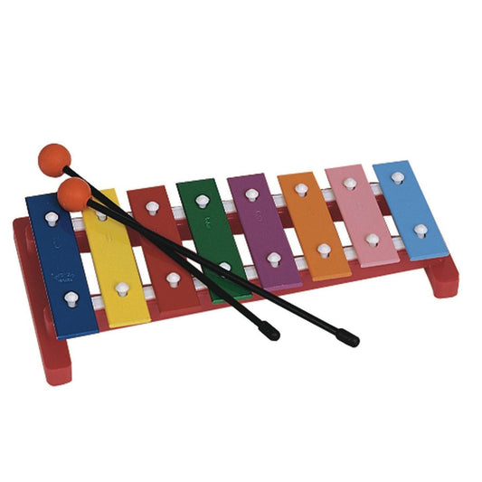 Rhythm Band 8-Note Glockenspiel, Multicolor