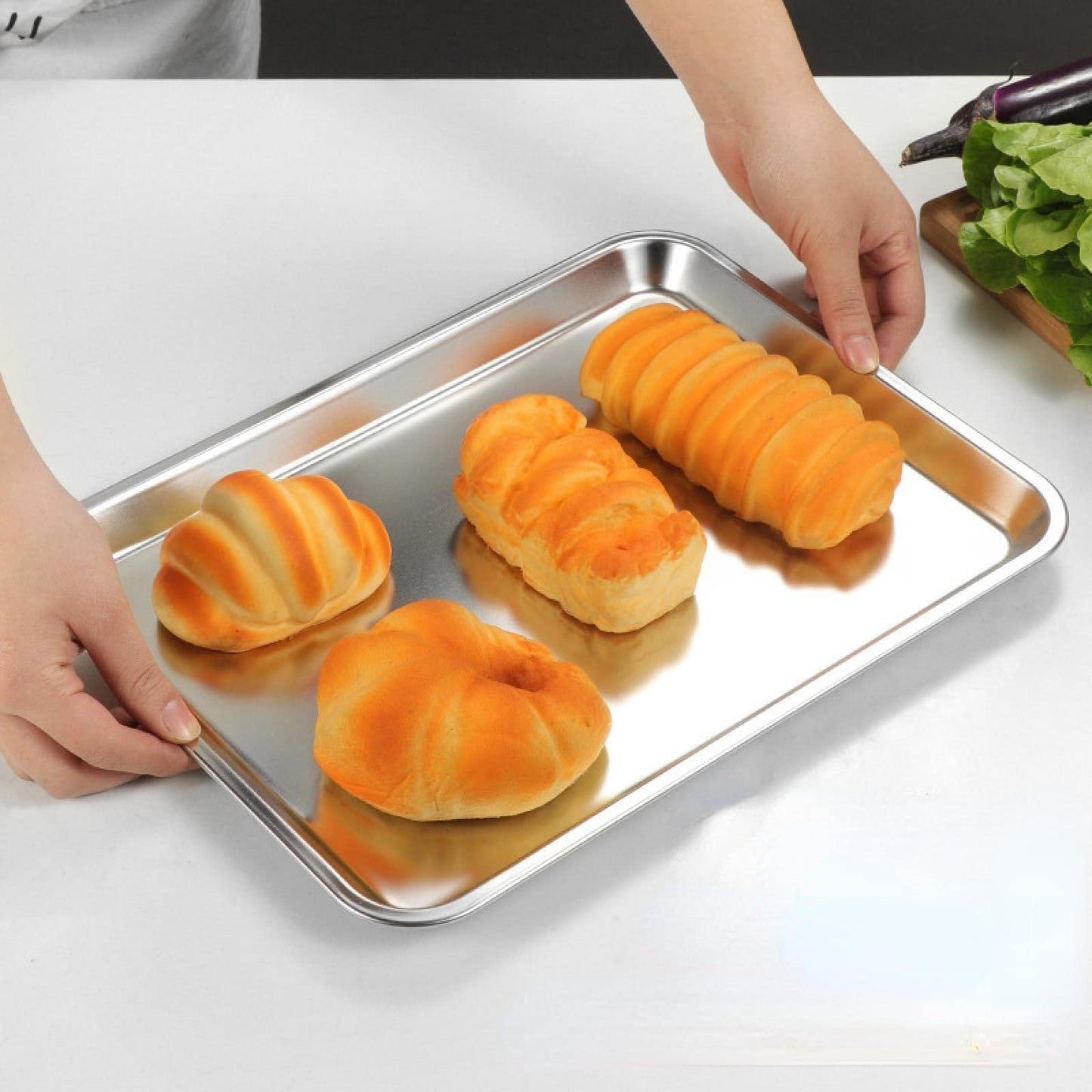 Libertyware 18 X 13 Jelly Roll Half Size Cookie Sheet Pan and Cover