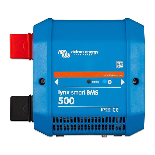 Victron Energy Lynx Smart BMS 500 M8 – Battery Management System for Smart Lithium Batteries, Bluetooth Monitoring, 500A Shunt, Pre-Charge, Contactor, Blue