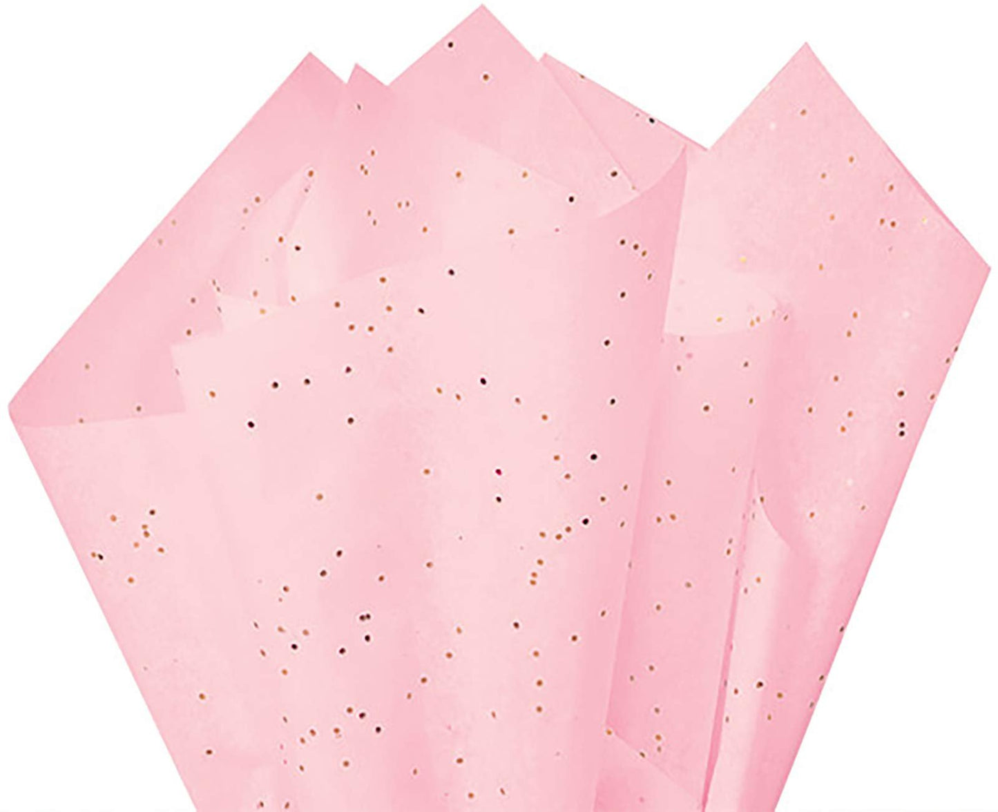 Made in USA 50-Sheet Gemstone Glitter Gift Tissue Paper Pack, 20x30