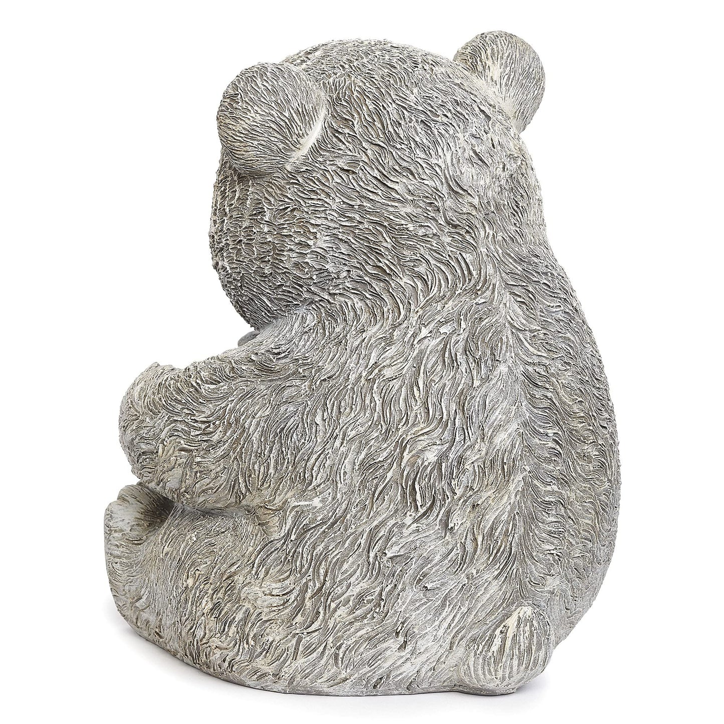 Roman Garden - Bear with Honey Statue, 7.75" H, Pudgy Pals Collection, Resin and Dolomite, Decorative, Garden Gift, Home Outdoor Decor, Durable, Long Lasting