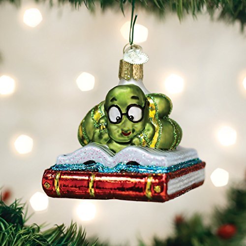 Old World Christmas Ornaments: Teacher Gifts Collection Blown Ornaments for Christmas Tree