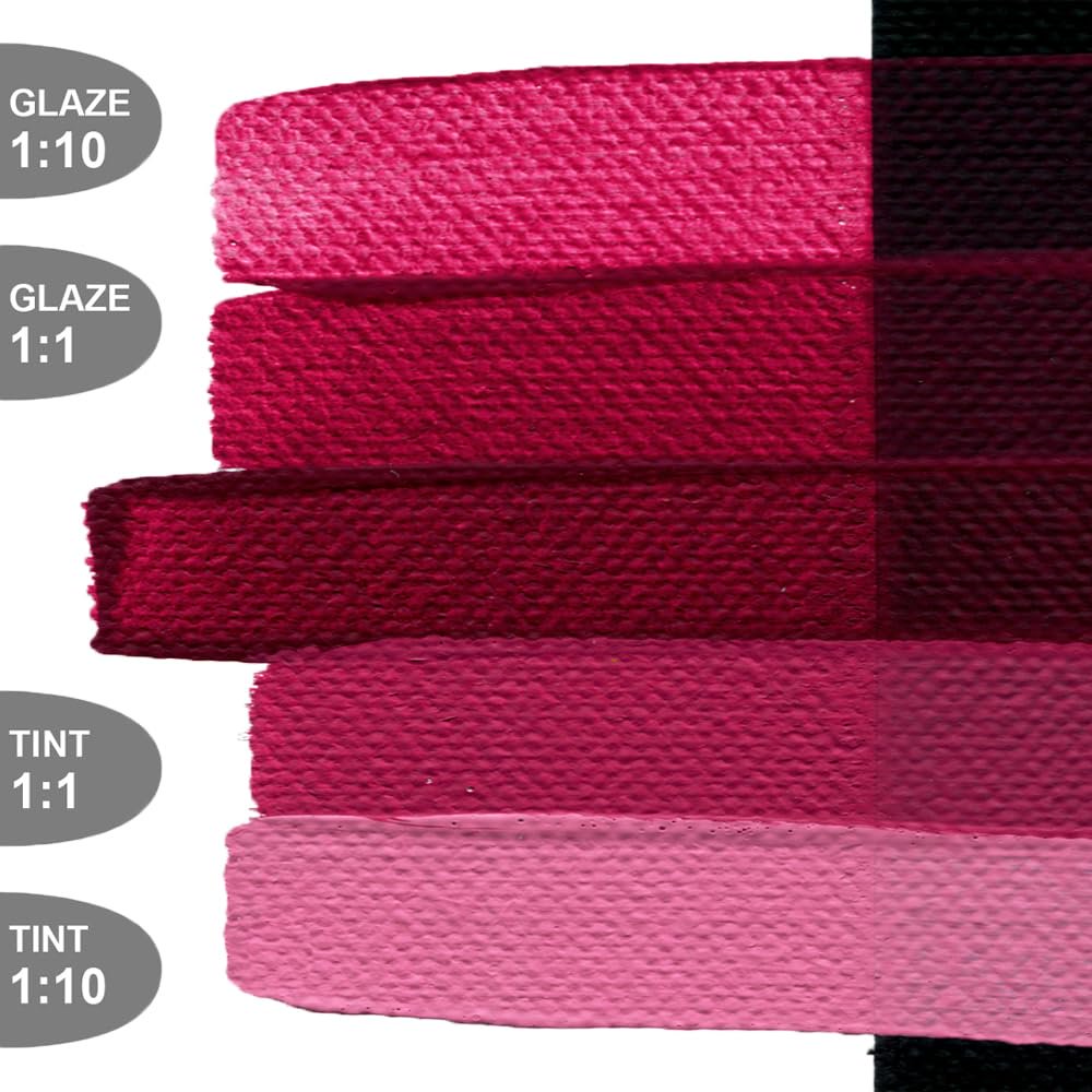 GOLDEN SoFlat Matte Acrylics, Crimson, 2 fl. oz. Jar, Professional Acrylic Paint, Semi-Opaque