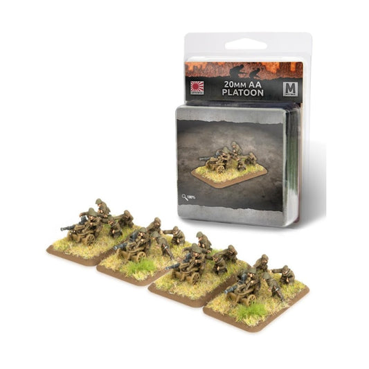 Battlefront Miniatures Flames of War Mid War: Japanese: 20mm AA Platoon (x4)
