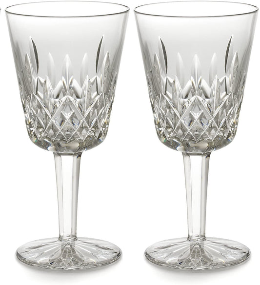 Waterford Lismore Goblet Pair