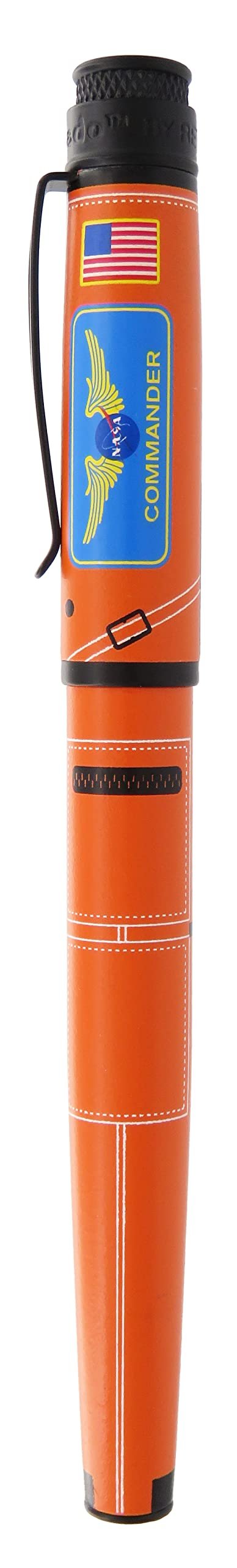 Retro 51 Tornado Fountain Pen, Escape, 1.1mm nib - includes 2 black ink cartridges and ink converter (VRF-2174-1.1)