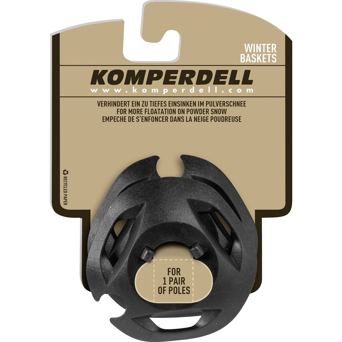 Komperdell Regular Ul Ice-flex Basket One Size