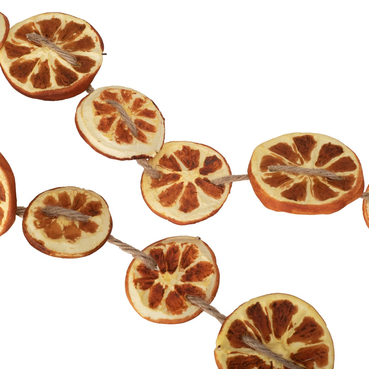RAZ Imports 2022 Holiday in Provence 5.5' Orange Slice Garland