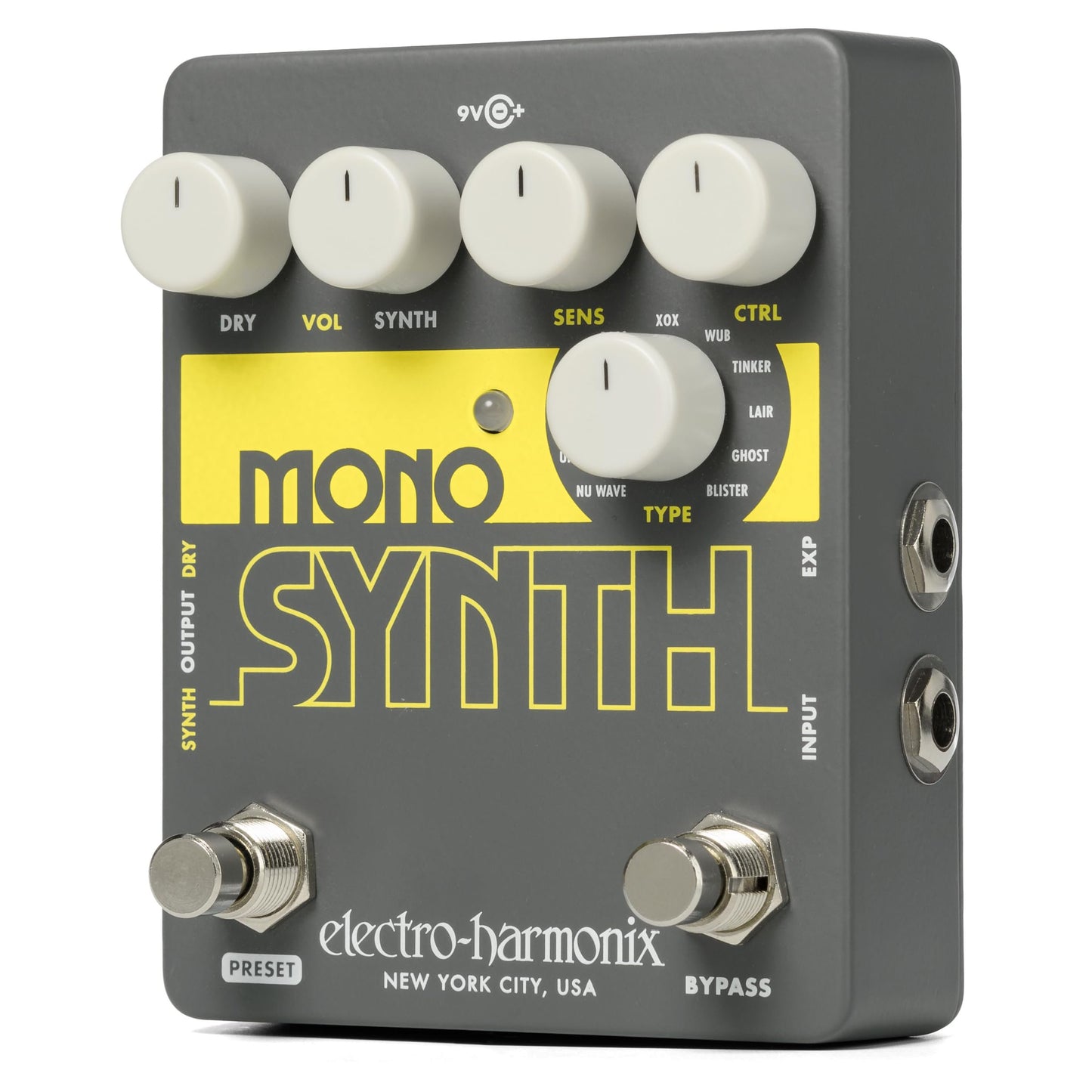 Electro-Harmonix Mono Synth Guitar Synthesizer Pedal