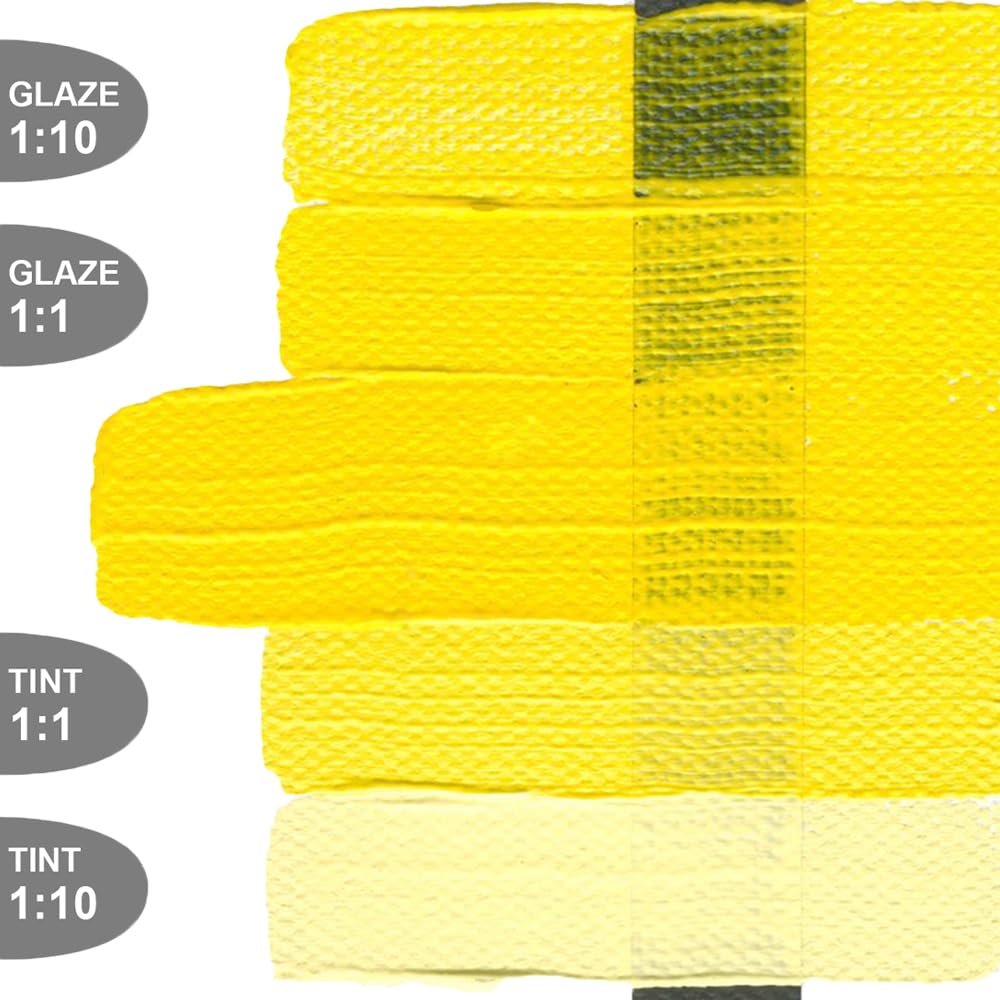 GOLDEN Heavy Body Acrylics, Cadmium Yellow Medium, 8 fl. oz. Jar, Professional Acrylic Paint, Opaque