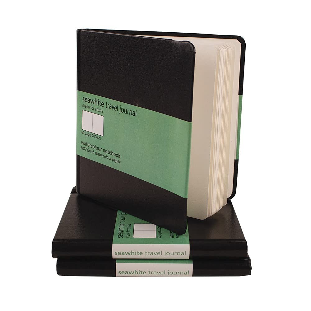 Seawhite Square Watercolour Travel Journal - 14 x 14cm