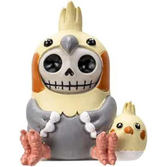 Furrybones - Cheeky Skeleton Dressed as a Cockatiel Bird