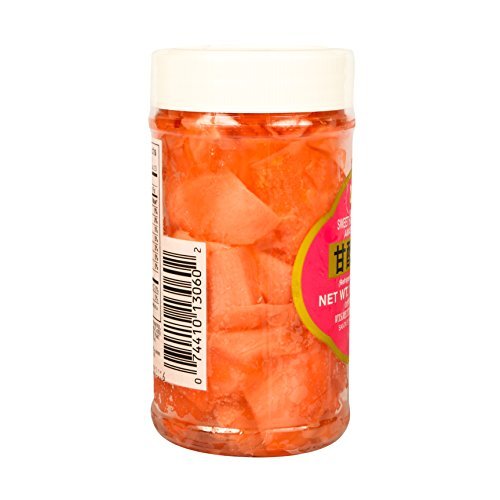 Amasu Shoga (Sweet Pickled Ginger) - 12oz by Shirakiku.