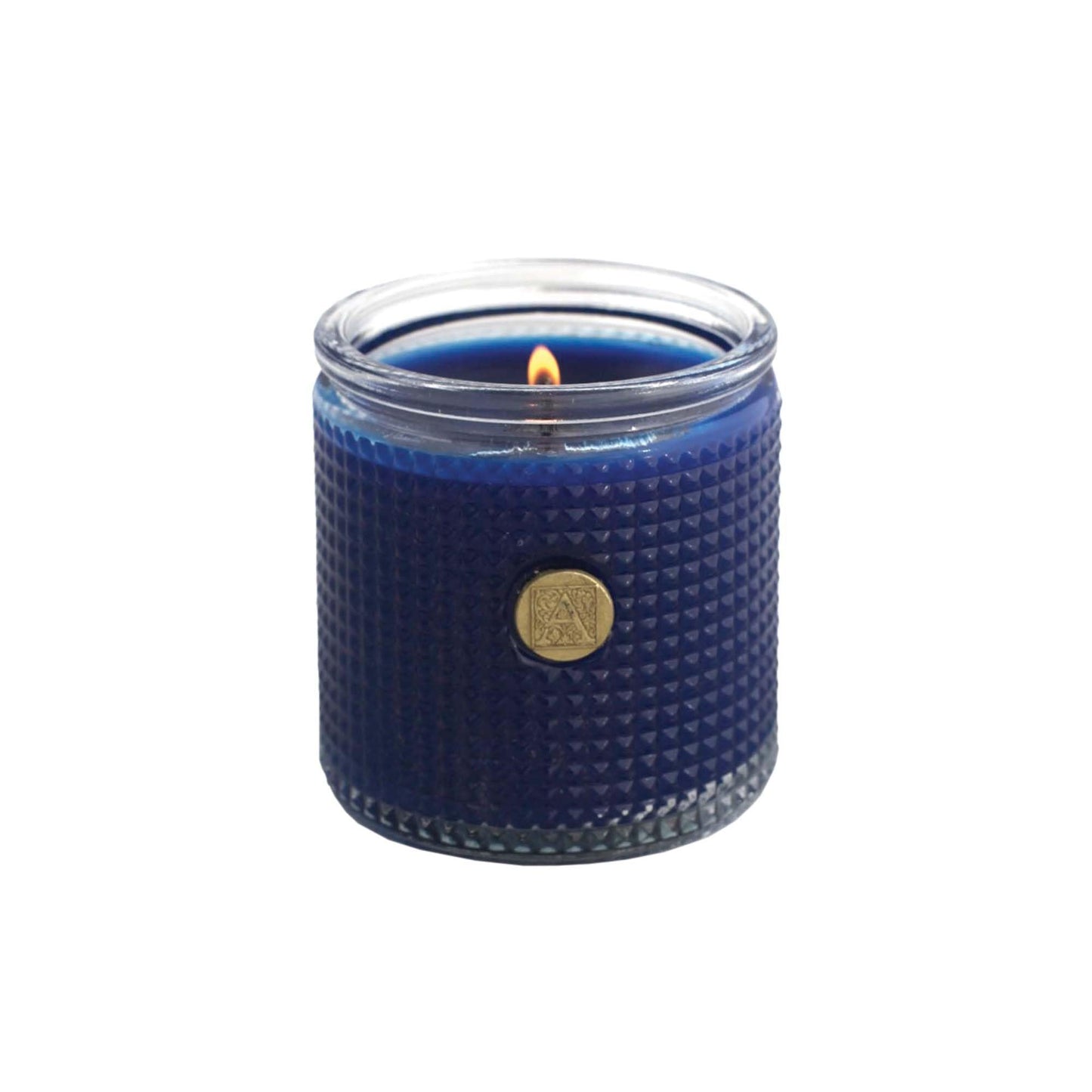 Beach House Aromatique Textured Glass 6 oz Scented Jar Candle