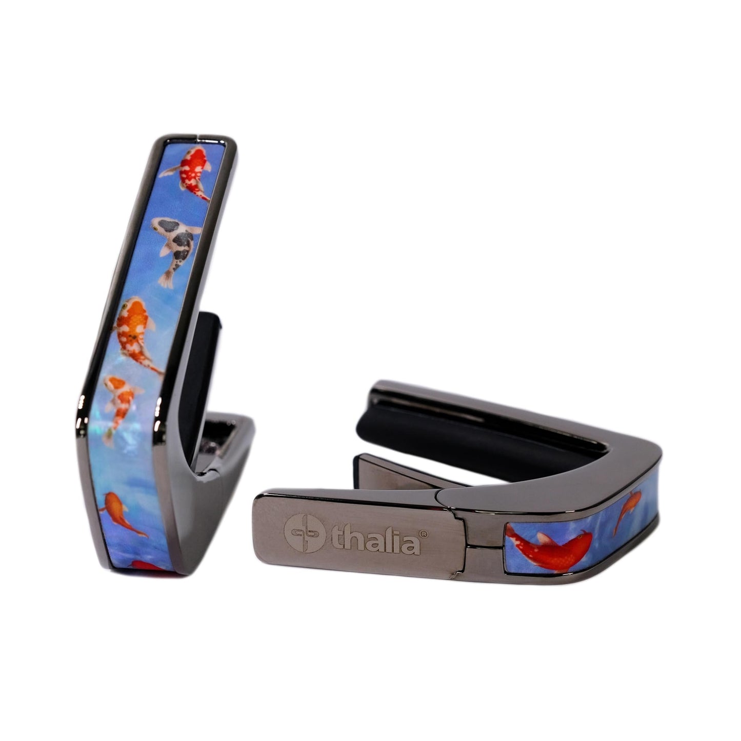 Thalia Guitar Capo - Deluxe Series (New Model with (2) Universal OctaveTouch Fret Pads)