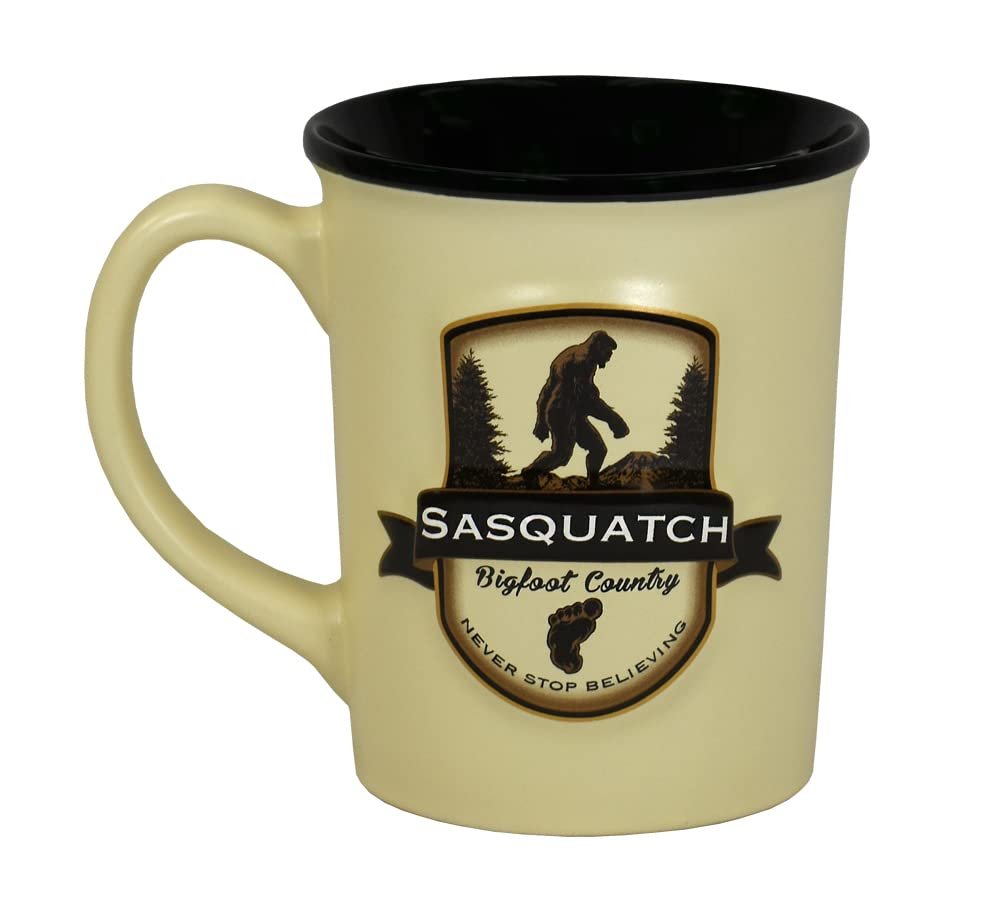 Americaware Big Foot Beige 18oz Emblem Mug