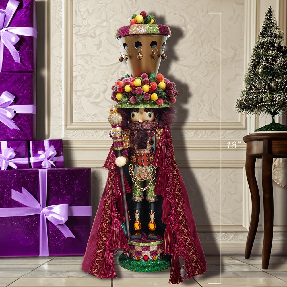 Kurt Adler 18-inch Hollywood Nutcrackers™ Della Robbia Nutcracker