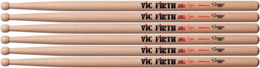 Vic Firth Corpsmaster Marching Drum Stick 3-Pack SRHI Ralph Hardimon Indoor