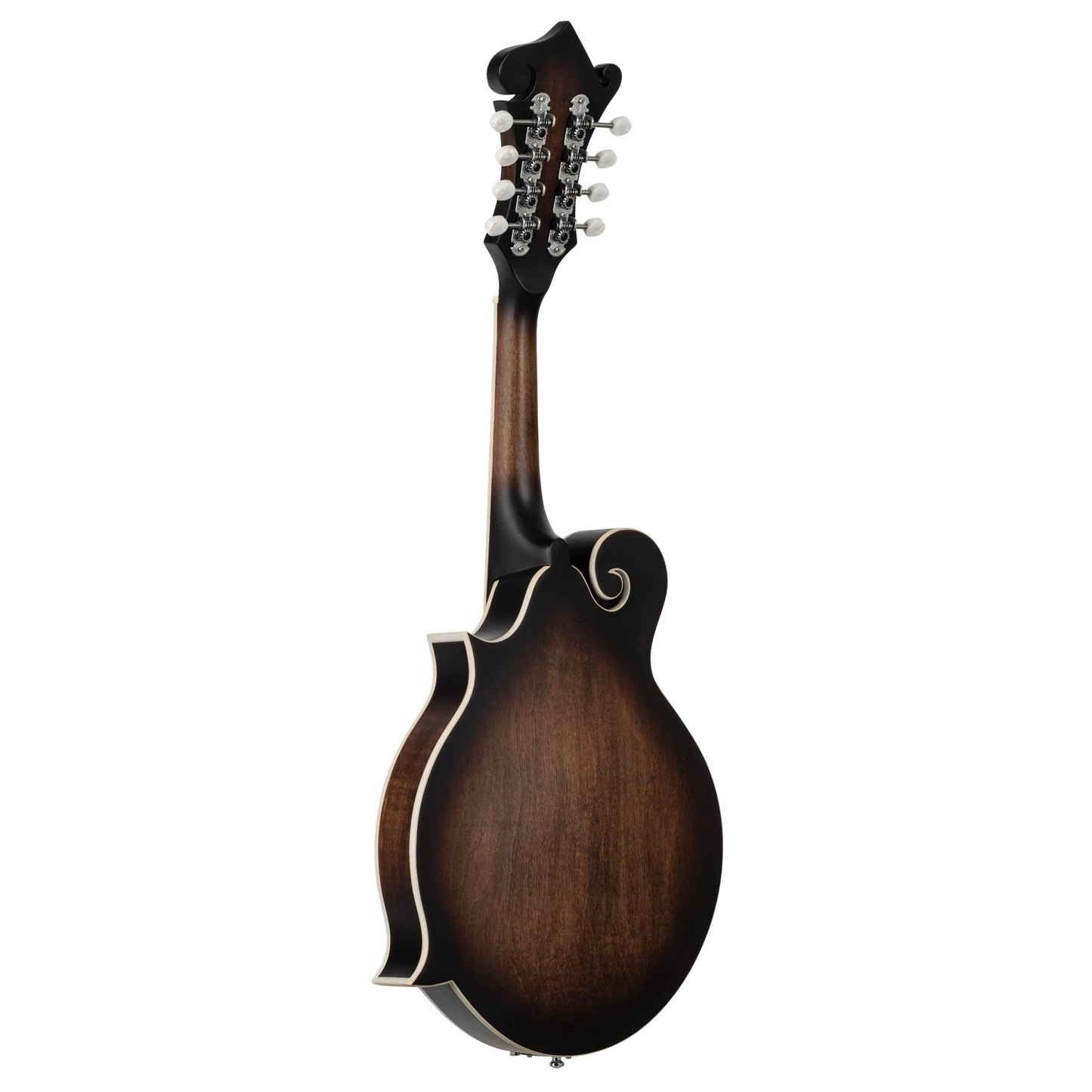 Ortega Guitars, 8-String Americana Series F-Style Mandolin, Right, Whiskey Burst (RMF30-WB)