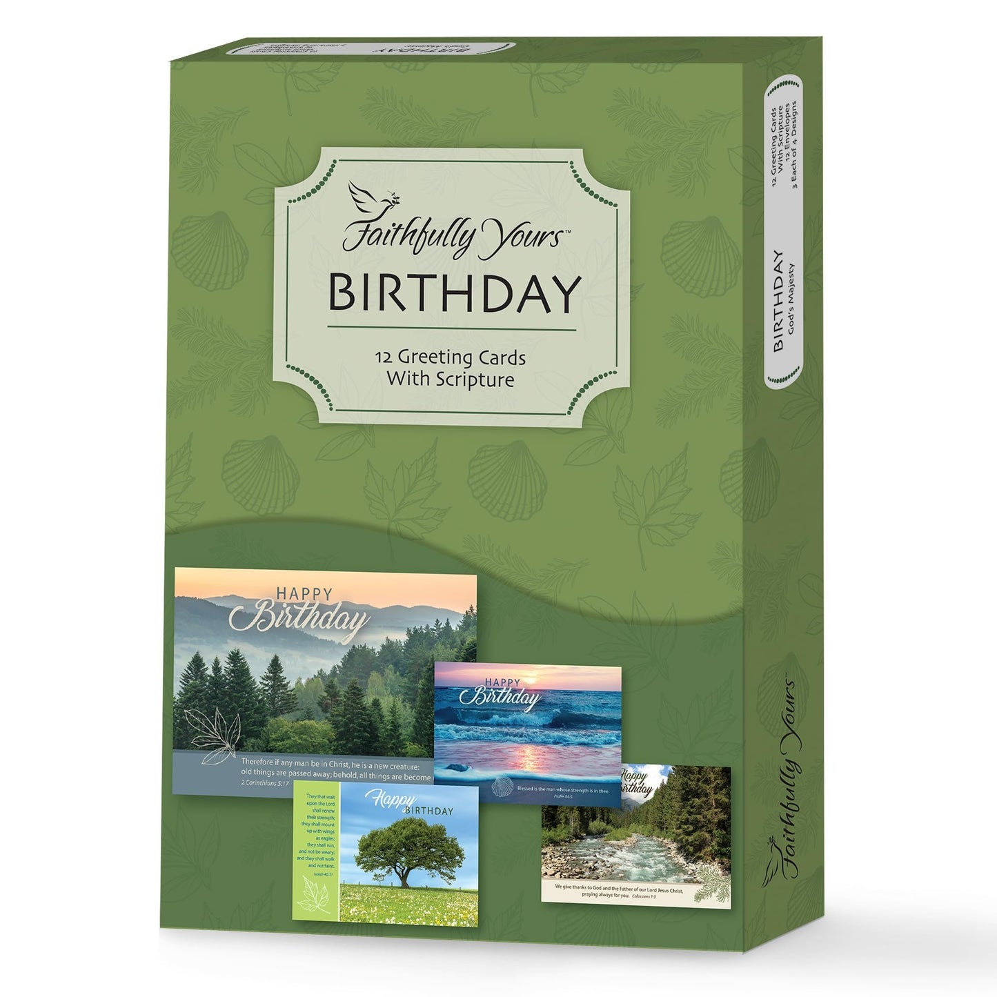 Designer Greetings Faithfully Yours Boxed Everyday Assortment Cards