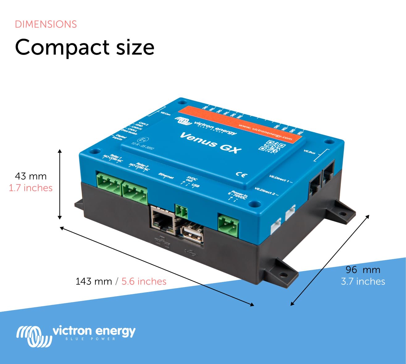 Victron Energy Venus GX for System Monitoring