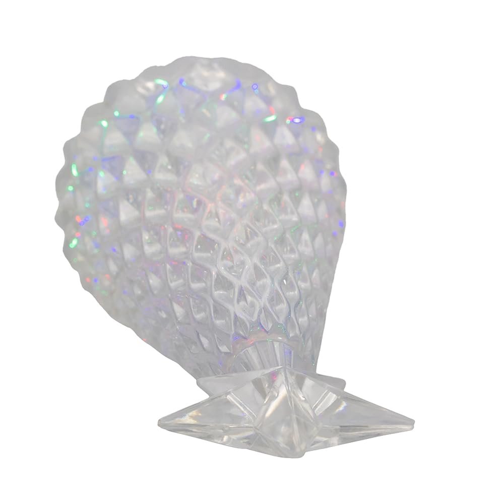 Kurt Adler 13.6-inch Battery Operated RGB Color Changing Christmas Tree with Water