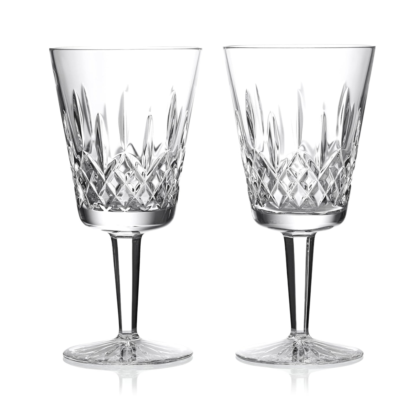 Waterford Lismore Large Goblet, Set of 2, 13.5oz, Clear