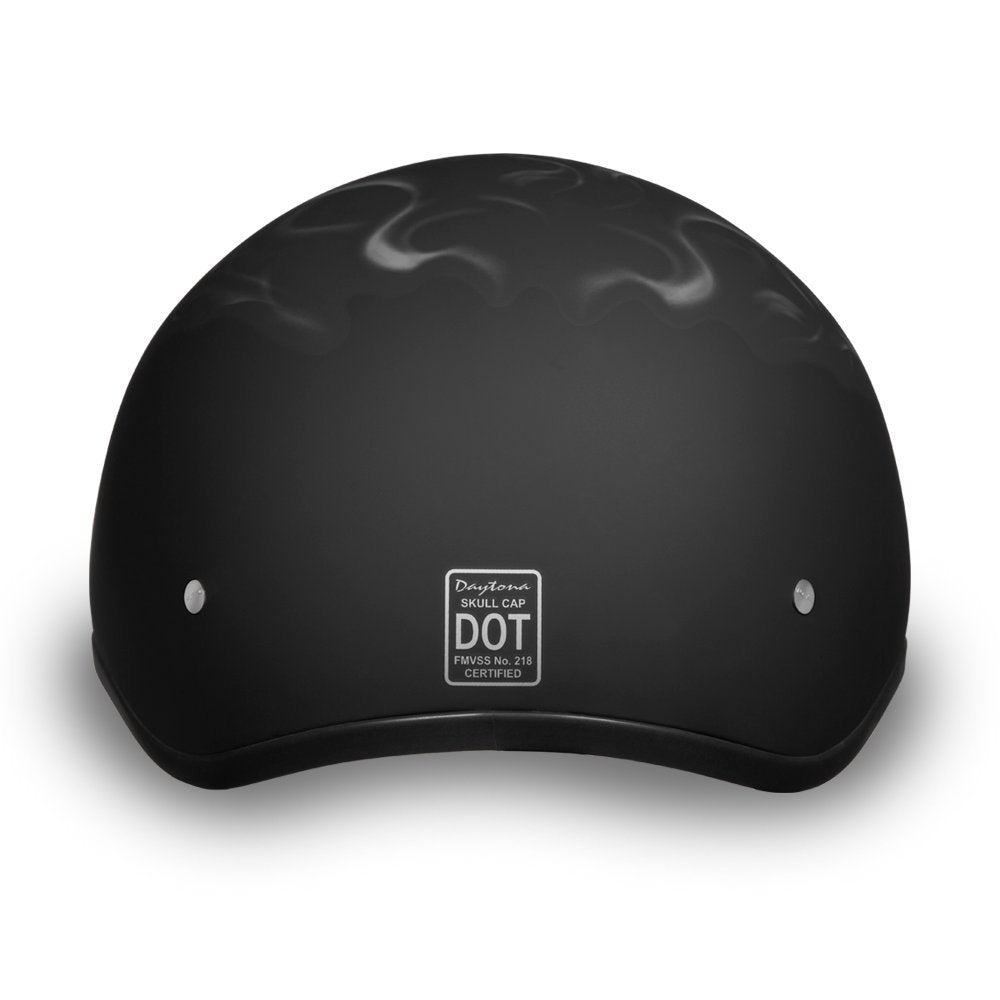 Daytona Helmets Half Skull Cap Motorcycle Helmet – DOT Approved [Graphics]…