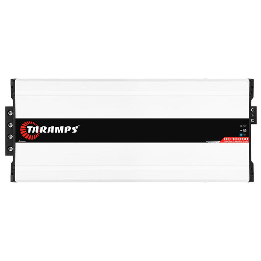 Taramps HD 10000 1 Ohm 1 Channel 10162 Watts RMS MAX, Mosfet Amplifier, Monoblock, Crossover, Bass Boost, RCA Input, Class D, Car Audio, Compatible Monitor Level Remote, Great for Subwoofers