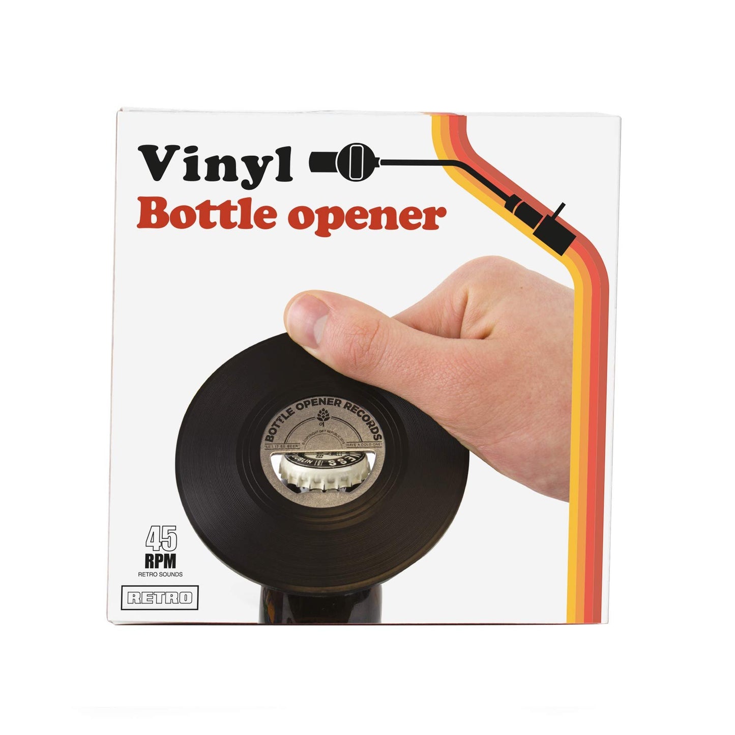 Gift Republic Vinyl Record Shaped Bottle Opener