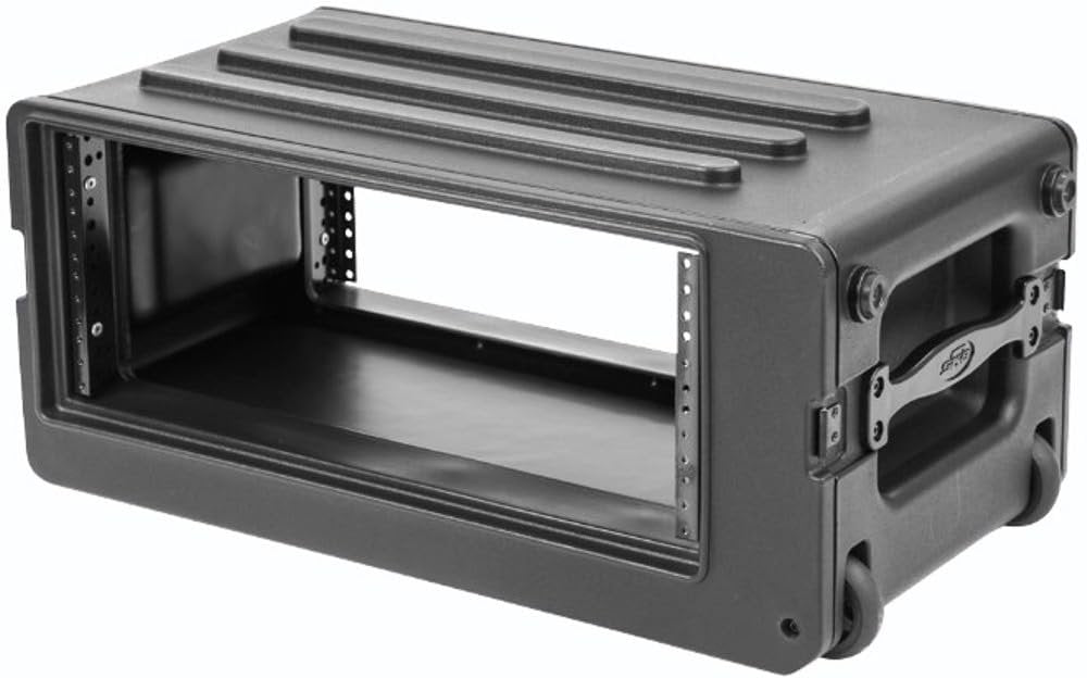 SKB 4U rSeries Shallow Rolling Rack Case