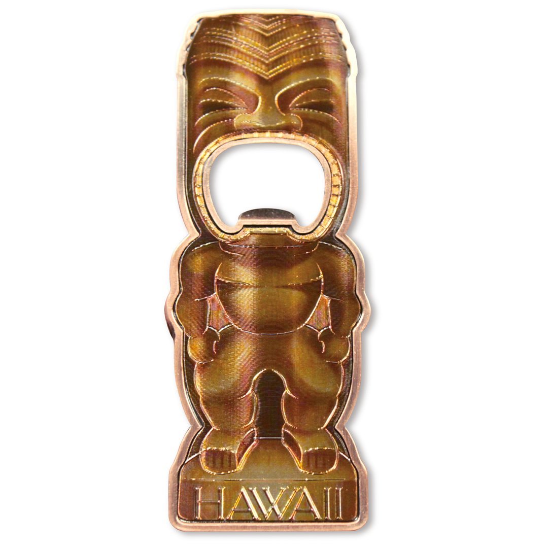 Magnetic Bottle Opener: Chanting TIki