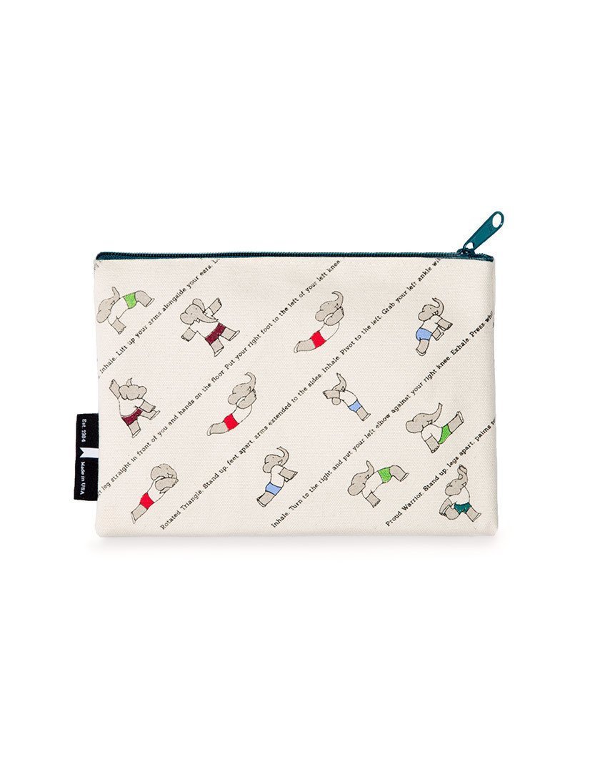 Out of Print Literary and Book-Themed Zipper Pouch for Book Lovers, Readers, and Bibliophiles