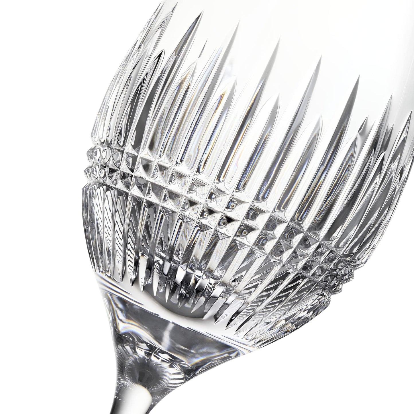 Waterford Lismore Diamond Essence Medium White Wine Glass, 15.5 oz, Clear