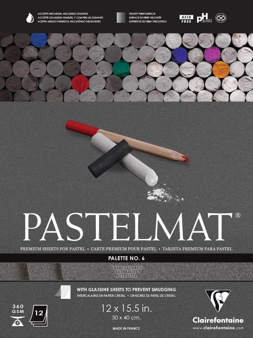 Clairefontaine Pastelmat Glued Pads
