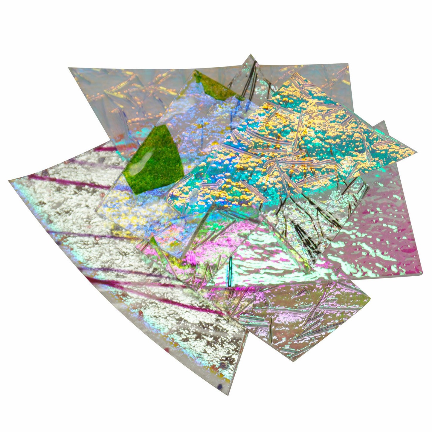 1/4 Lb CBS Specialty Dichroic Scrap - 90 Coe