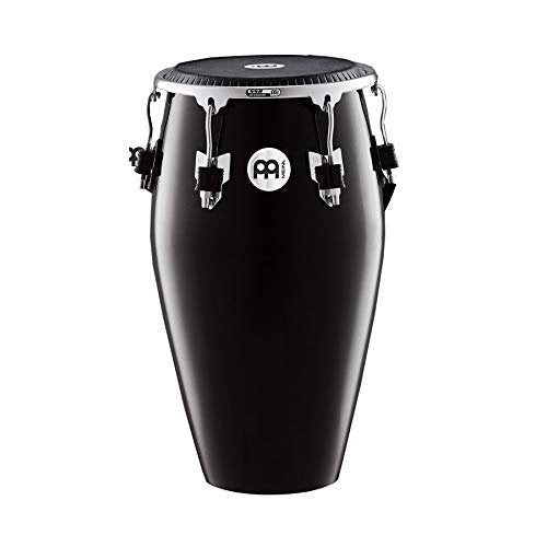 Meinl Percussion Conga with Fiberglass Shell, Fibercraft Series-NOT Made in China-Black Finish, 12 1/2" Skyndeep REMO Head and SSR Rim, 2-Year Warranty, 0 (FCR1212BK)