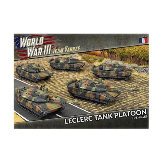 Team Yankee: French Leclerc Tank Platoon (x5)
