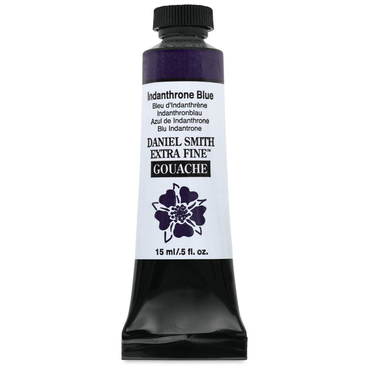 DANIEL SMITH Extra Fine Gouache - Indanthrone Blue, 15 ml
