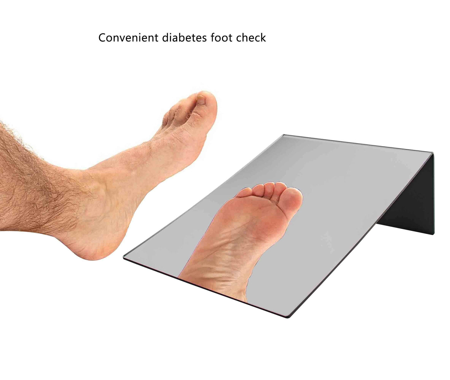 Marketing Holders Acrylic Easel Mirror 12" x 18" Slant Back Lightweight Plexiglass Countertop Stand Perfect for Professional and Home Use Makeup or Hair Styling