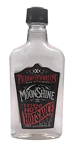 Fairhope Favorites Moonshine Hot Sauce (Extra Hot, 12 oz Plastic)