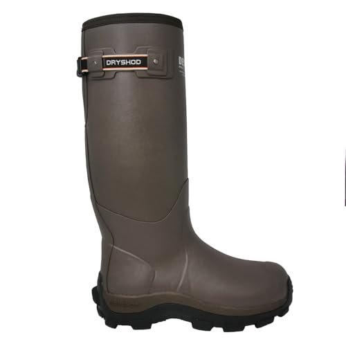 Dryshod Men's Destroyer Warm Dry Waterproof Insulated Protective Brush Boot with Gusset