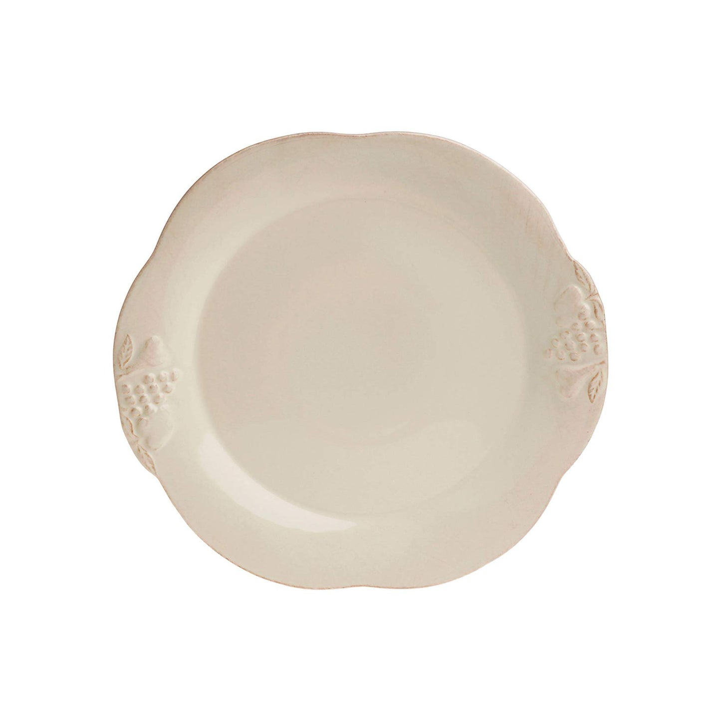Casafina Ceramic Stoneware 11'' Dinner Plate - Madeira Harvest Collection, Vanilla Crème | Microwave & Dishwasher Safe Dinnerware | Food Safe Glazing | Restaurant Quality Tableware